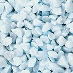 Dekosteine 9-13mm, 500g, hellblau