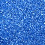 Glasgranulat blau