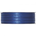 Doppelsatin-Band B:6mm, königsblau, 50m/Rolle