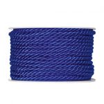 Kordel Ø4mm, blau, L:25m/Rolle