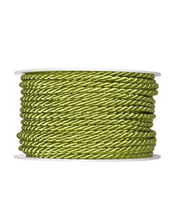 Kordel Ø4mm, hellgrün, L:25m/Rolle