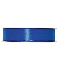 Kunstseideband B:25mm, blau, 50m/Rolle