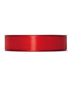 Kunstseideband B:25mm, rot, 50m/Rolle