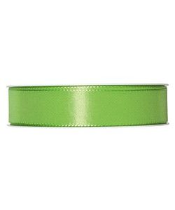 Kunstseideband B:25mm, hellgrün, 50m/Rolle