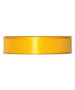 Kunstseideband B:25mm, dottergelb, 50m/Rolle