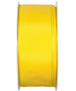 Drahtkantenband B:40mm, gelb, L:25m/Rolle