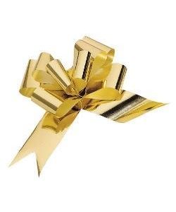 Zugschleife Sprint Band: 19mm, gold glänzend, 100 Stk./Pack