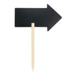 Kreidetafelstecker "Pfeil" auf Holzstab