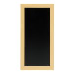 Kreidetafel "Woody" 40x20cm, teak