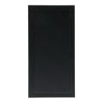 Kreidetafel "Woody" 40x20cm, schwarz