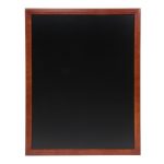Universal Kreidetafel96,5x76,5cm, mahagoni