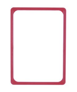 Plakatrahmen DIN-A2, rot
