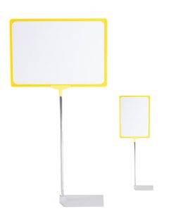 Plakatständer A3 gelb