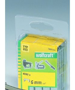Wolfcraft Klammern 4mm, VE=3000 Stk.