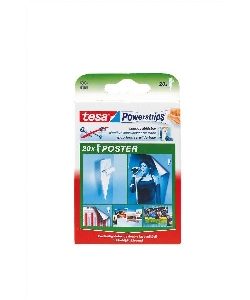 Tesa-Poster Powerstrips B:79mm, 20 Stk./Packung