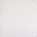 Kurzrolle "Mini-Stars" B:70cm x L:10m, weiss/gold/silber