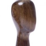 Holzkopf H:32cm, dunkel
