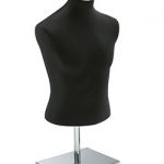 Herren-Kurzbüste Metallo, H:63cm, schwarz