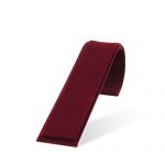 Collier-Uhrenwinkel S, H: 6 x B: 4 x T: 18,5 cm, rot-samtiert