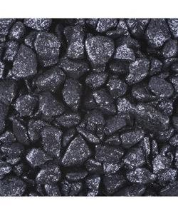 Glitter Dekosteine schwarz