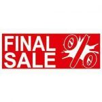 Ankleber Final Sale