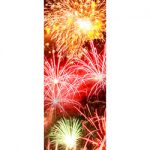 Langbahn Feuerwerk 60x180cm