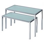 Warenpräsentationstisch Glas 68 cm