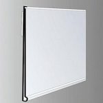 Scannerschiene H:39mm, L:100cm, transparent, selbstklebend