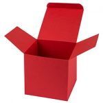 Schachtel Color Cube L rot