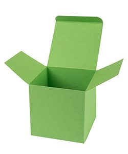Schachtel Color Cube L apfelgrün