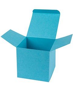 Schachtel Color Cube M türkisblau