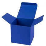 Schachtel Color Cube M blau