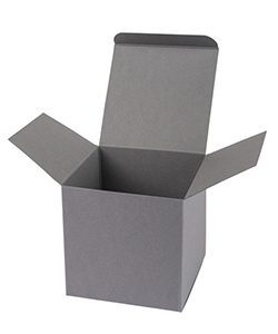 Schachtel Color Cube M steingrau