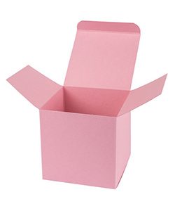 Schachtel Color Cube M rosa