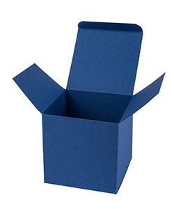 Schachtel Color Cube S saphirblau