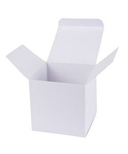 Schachtel Color Cube S weiß
