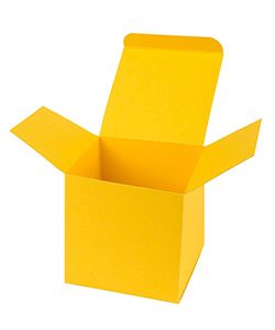 Schachtel Color Cube S gelb