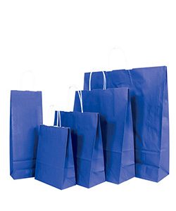 Papiertragetasche Smartline navy blau, VE=25 Stk.