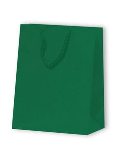 Papiertragetasche Standard, H:23x10x18cm, grün