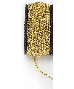 Perlenschnur gold 0,3 cm