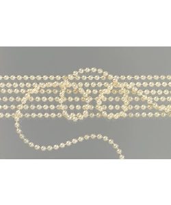 Perlenschnur creme 3 mm