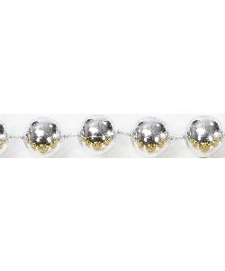 Perlenschnur silber 0,6 cm