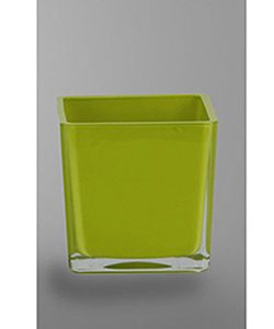 Glaswürfel Cubic 8x8x8cm, hellgrün