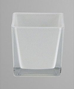 Glaswürfel Cubic 10x10x10cm, weiß