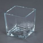 Glaswürfel Cubic 12x12cm, klar
