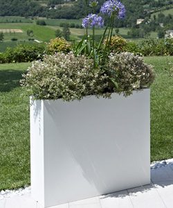 Pflanzwanne Kube High Cassetta, 100x40xH:70cm, weiss
