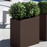 Pflanzwanne Kube High Cassetta, 100x40xH:70cm, rost (rostbraun)