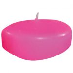 Schwimmkerzen Ø80 mm fuchsia