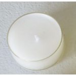 Teelicht Ø38mm PURE Natural, weiß, Tray=18 Stück