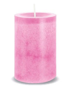 Kerze Trend Ø5/H:7cm, rosa